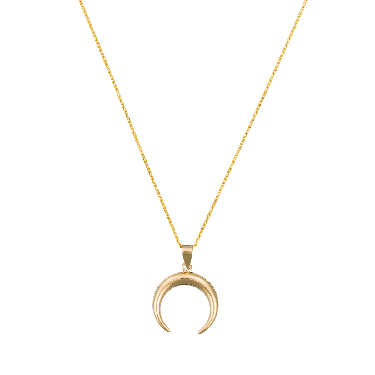 Pendentif "Demi Lune" Or Jaune 375/1000