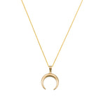 Colgante "Demi Lune" - Oro Amarillo 375/1000