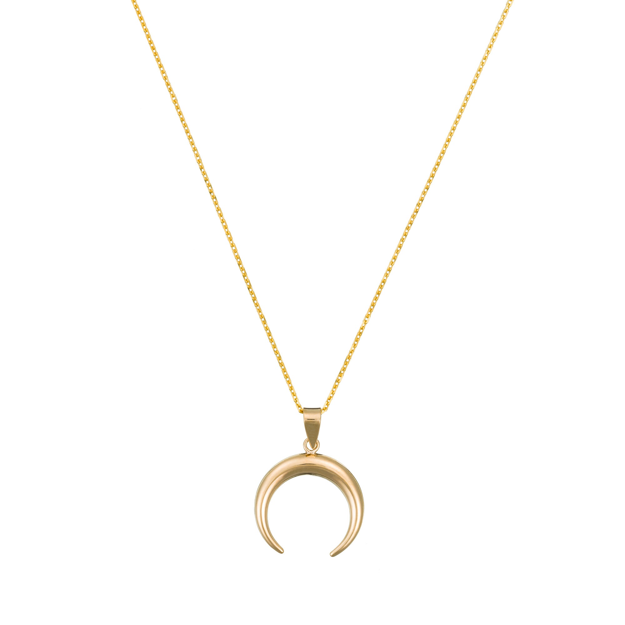 Colgante "Demi Lune" - Oro Amarillo 375/1000