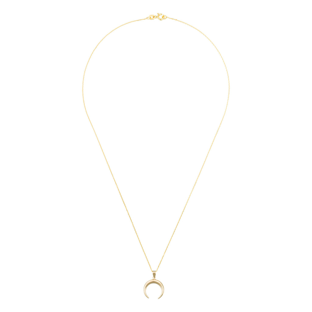 Colgante "Demi Lune" - Oro Amarillo 375/1000