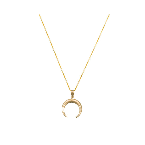 Pendentif "Demi Lune" Or Jaune 375/1000