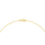"Beyla" Pendant - Green Jade, 375/1000 Yellow Gold