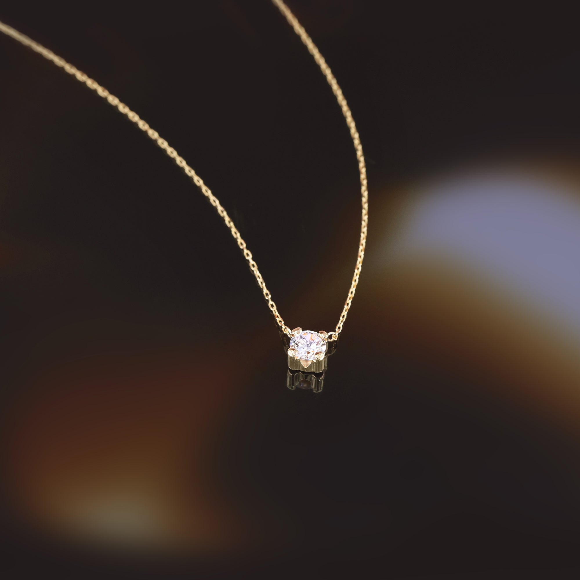 375/1000 Yellow Gold “Opulence” Necklace