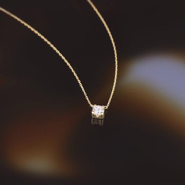 375/1000 Yellow Gold “Opulence” Necklace