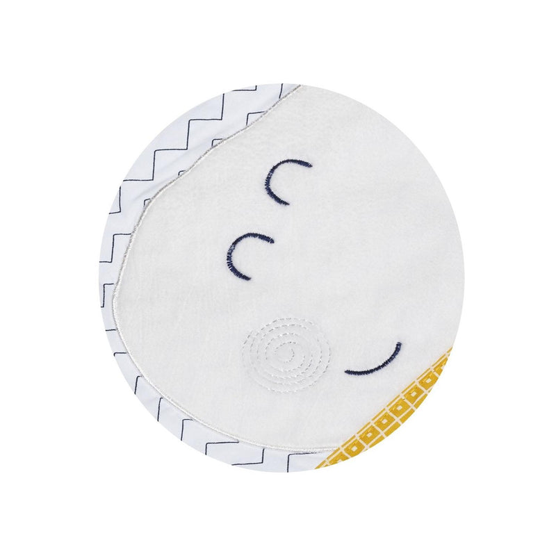 Cape De Bain Et Gant 75X75Cm En Coton Blanc