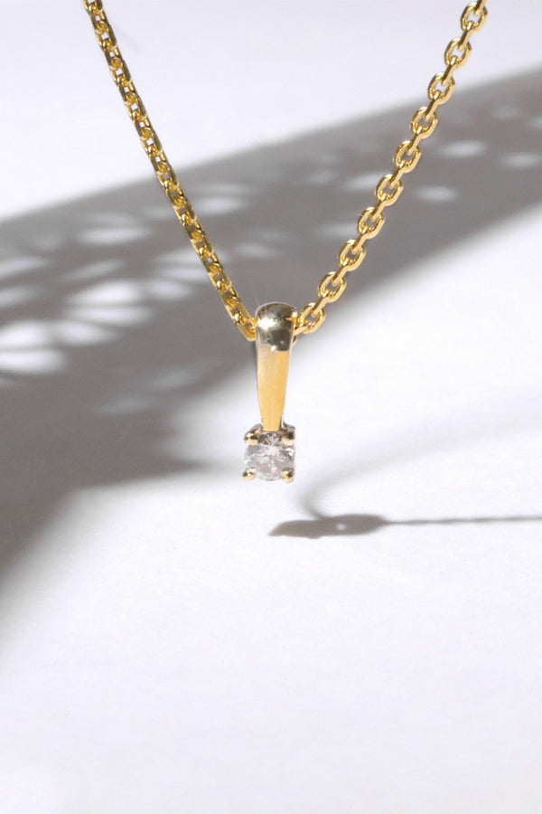 Pendentif "Julia" Diamant D 0,04/1 - Or Jaune 375/1000