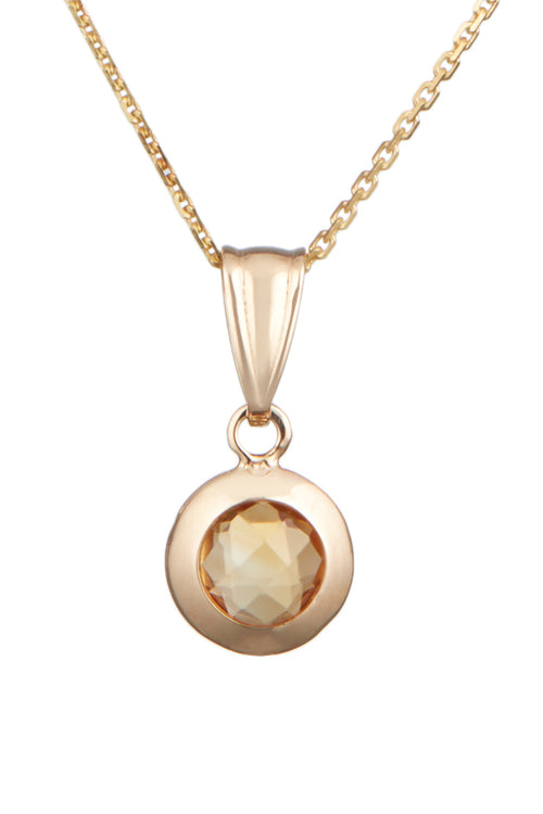 Pendentif " Citrine"