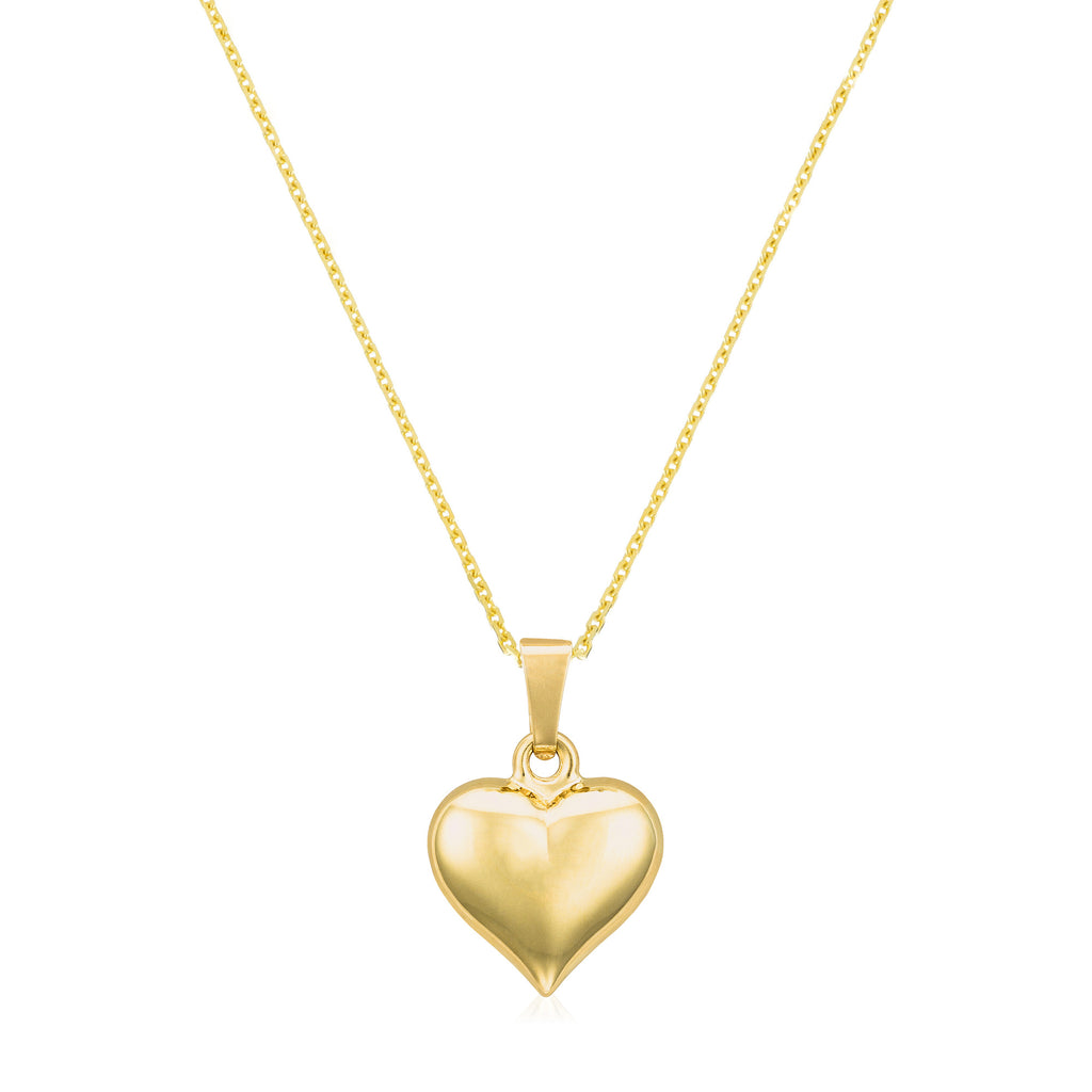Colgante "Corazón de Oro" en oro amarillo 375/1000