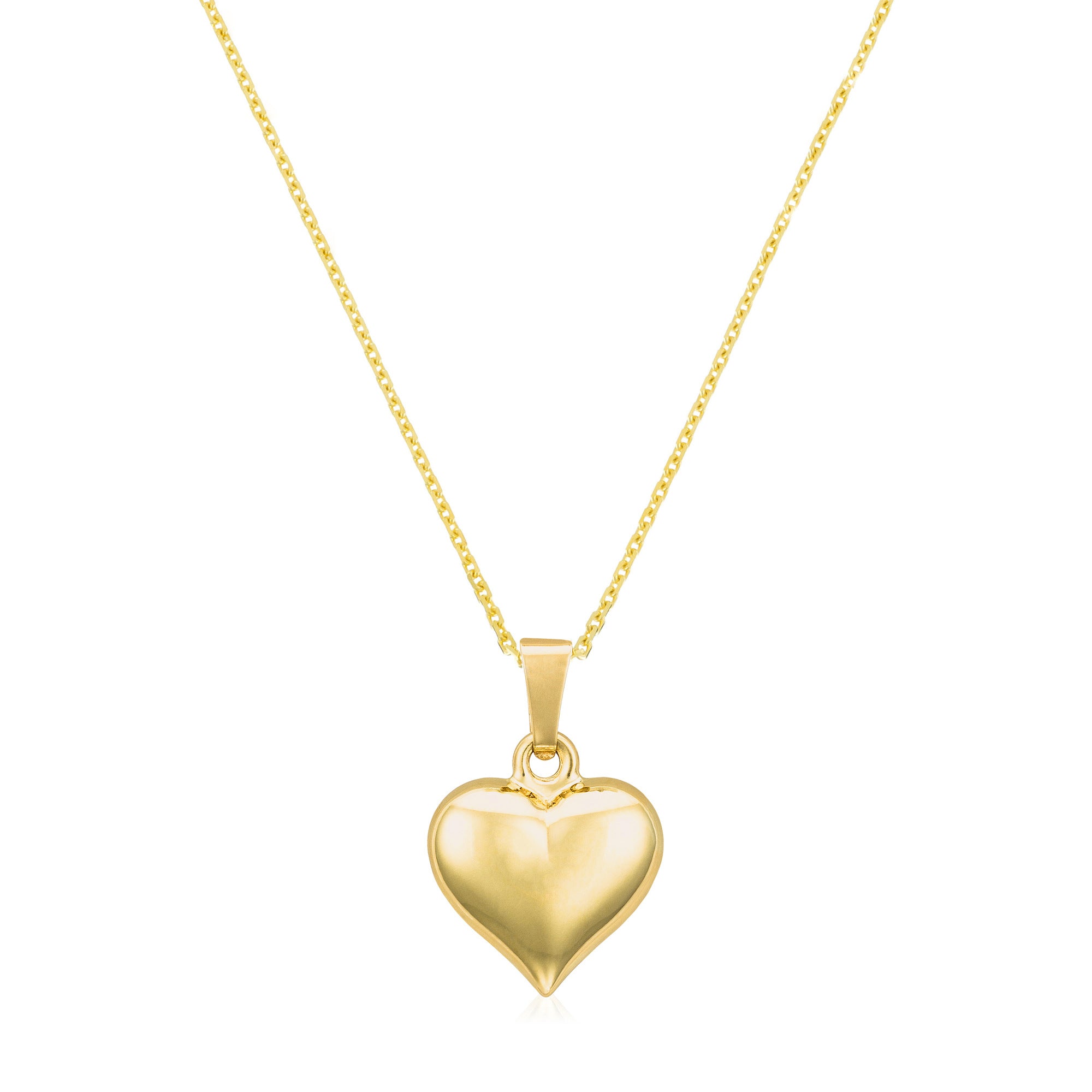 Colgante "Corazón de Oro" en oro amarillo 375/1000