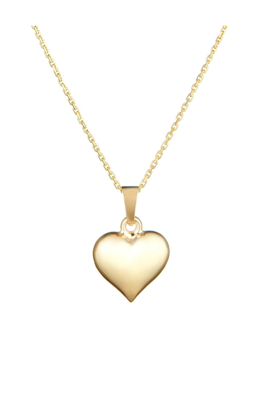 “Heart of Gold” Pendant 375/1000 Yellow Gold