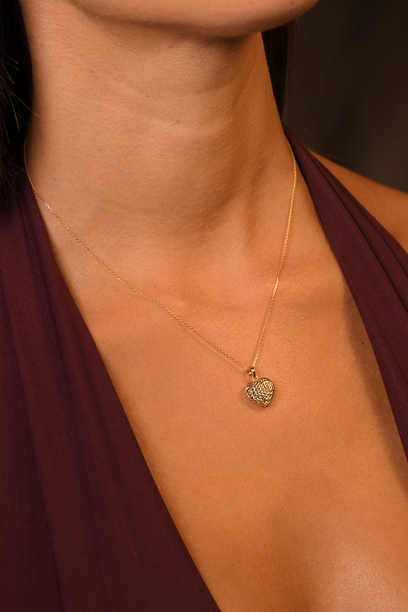 Pendentif " Cœur"  Or Jaune 375/1000