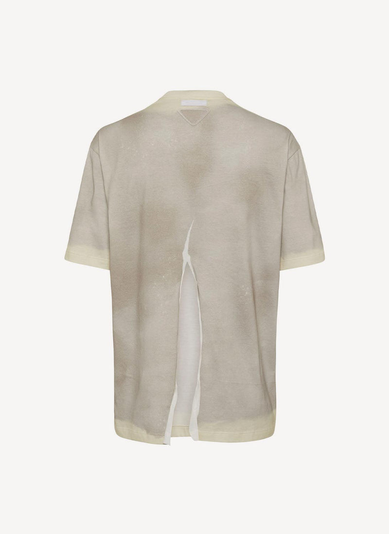 Prada - Tee Shirt - Grey - Femme