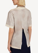 Prada - Tee Shirt - Grey - Femme