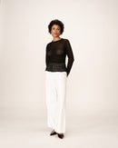 T-Shirt Prairie - Noir