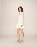 Praline Short Dress - Ecru