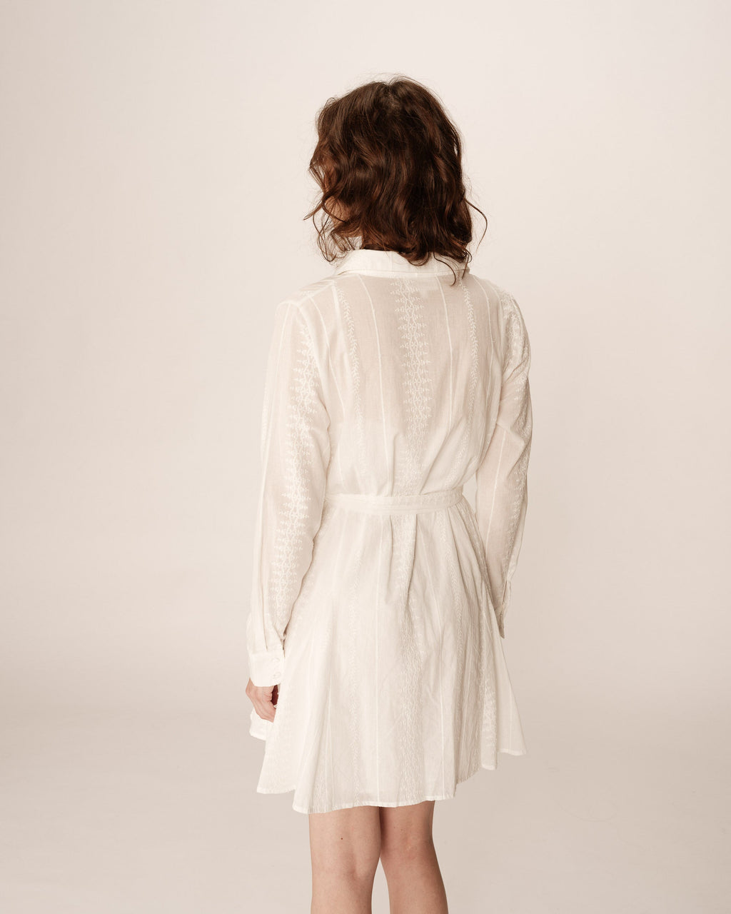Praline Short Dress - Ecru