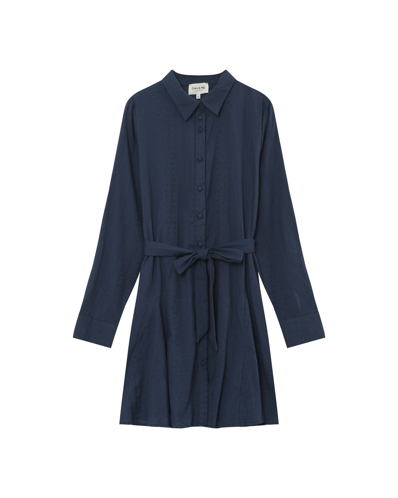 Praline Short Dress - Navy