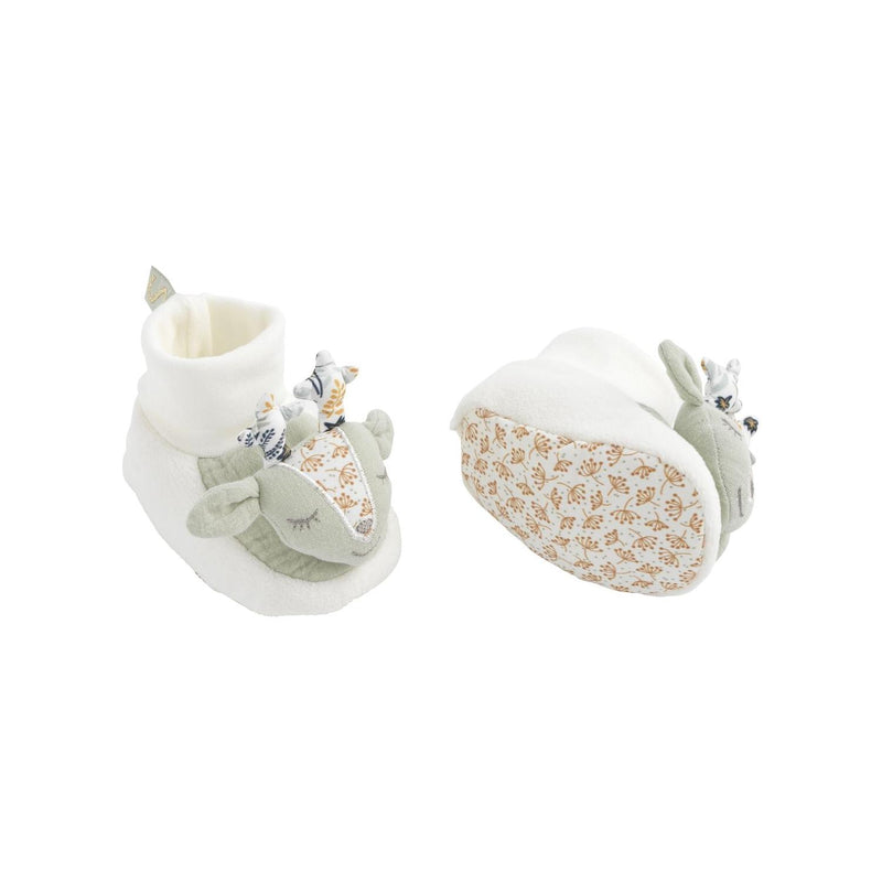 Chaussons Bébé En Velours