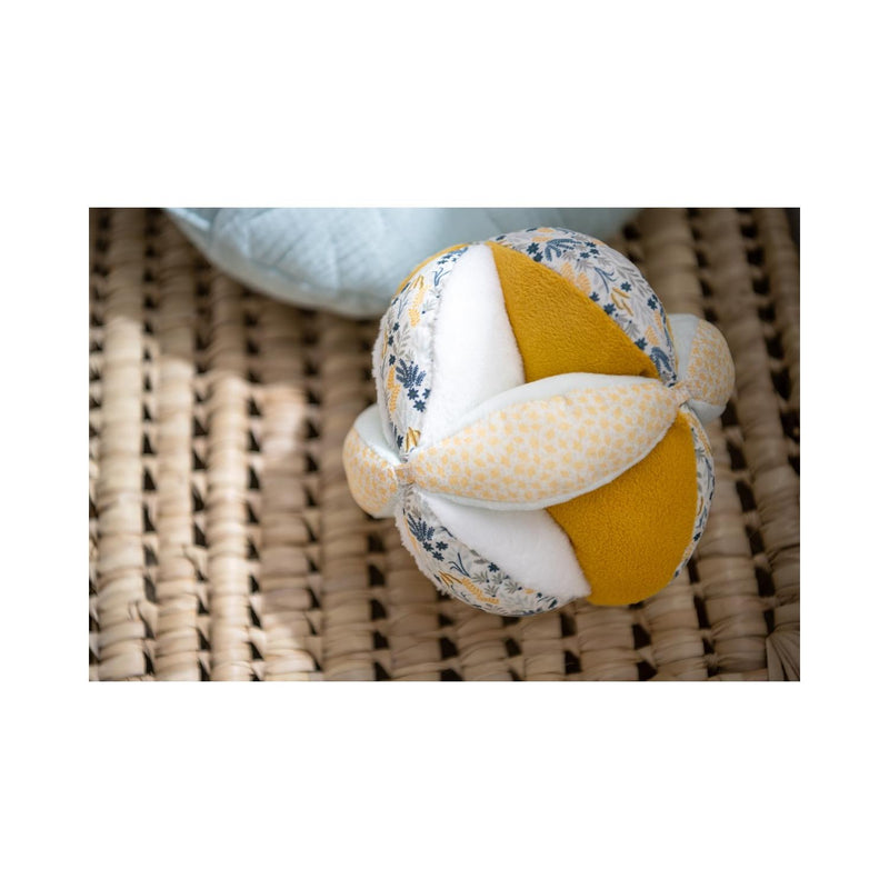 Balle Sensorielle En Velours Vert Tilleul