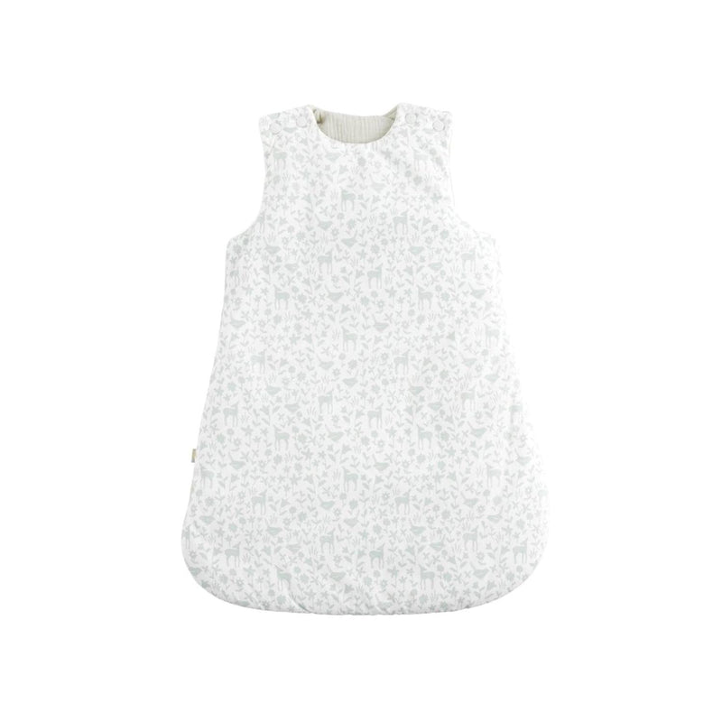 Gigoteuse Naissance En Coton Blanc Imprimé