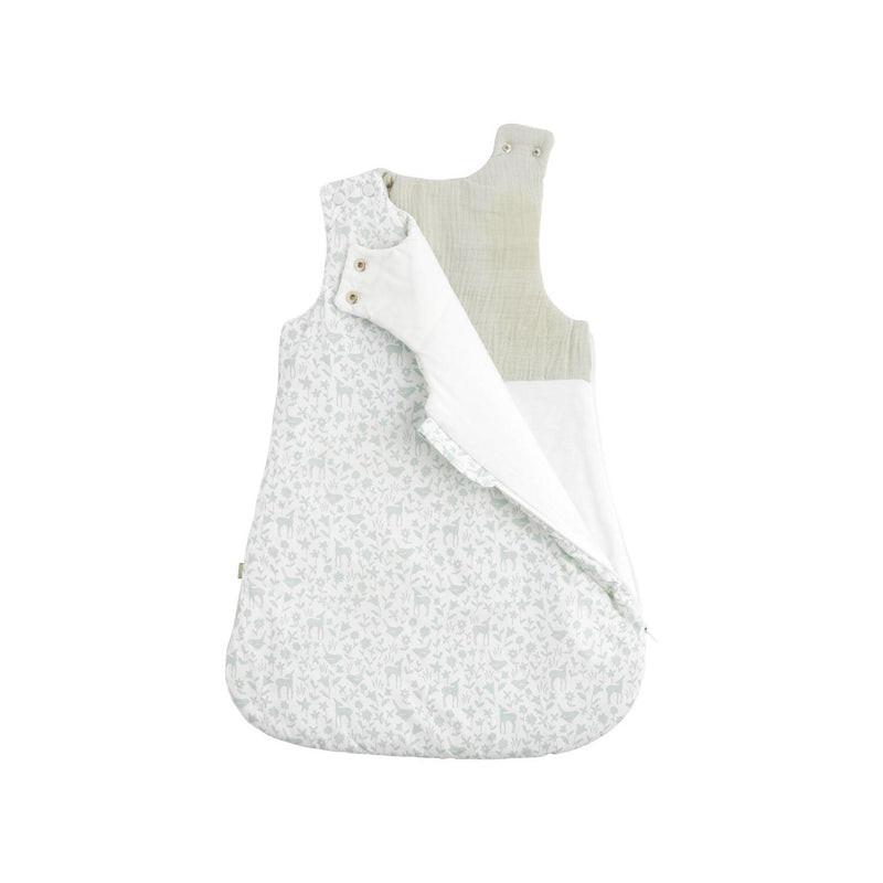 Gigoteuse Naissance En Coton Blanc Imprimé