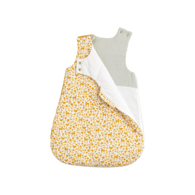 Gigoteuse Naissance En Coton Blanc Imprimé