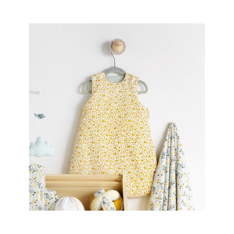 Gigoteuse Naissance En Coton Blanc Imprimé