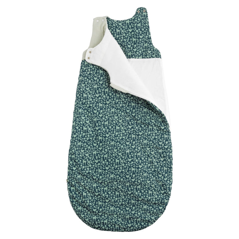 Gigoteuse Ouatinée Évolutive En Coton - Bleu