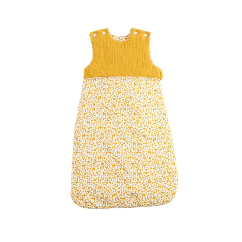 Gigoteuse Ouatinée Bébé En Coton - Jaune