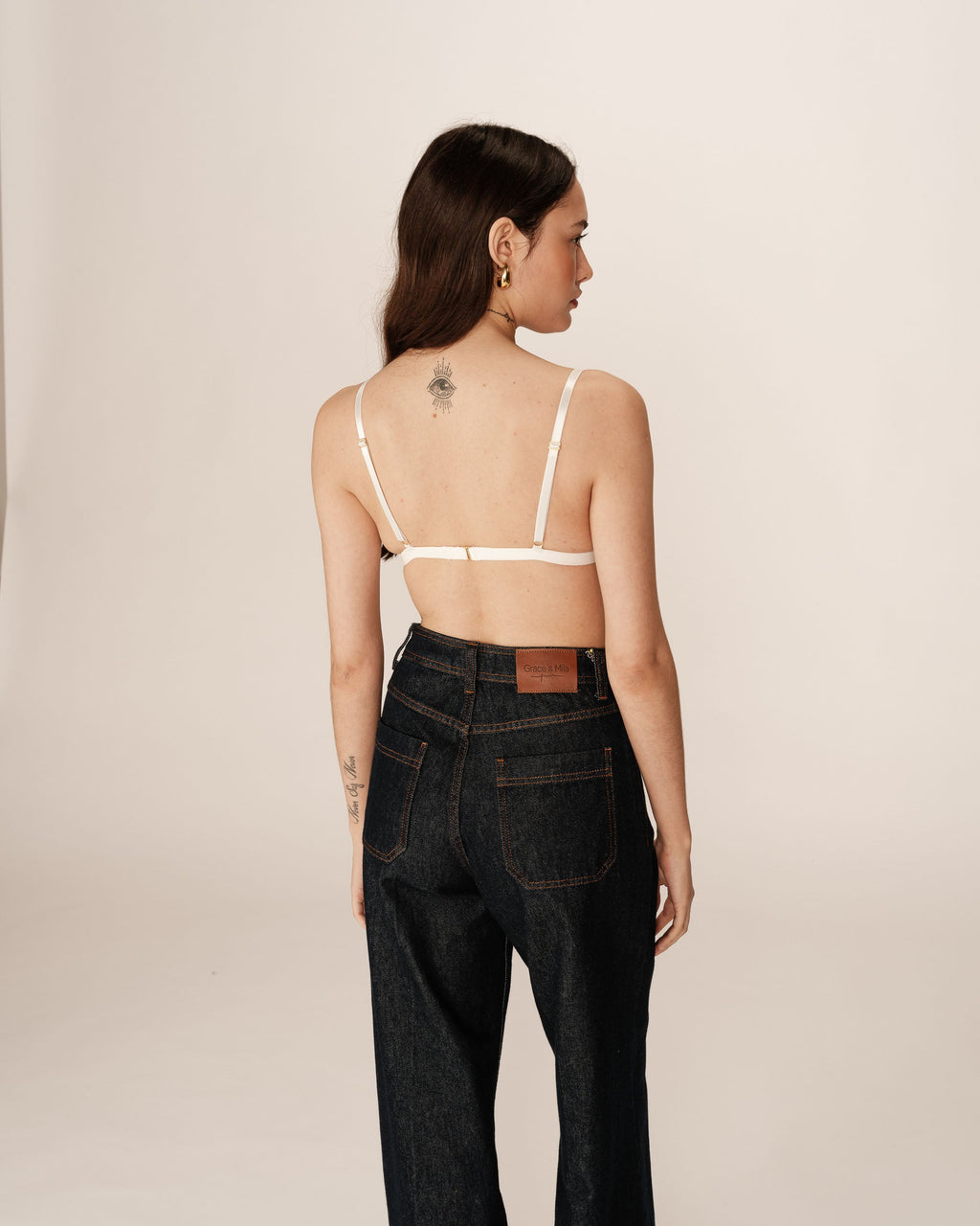 Presley Bralette - Ecru