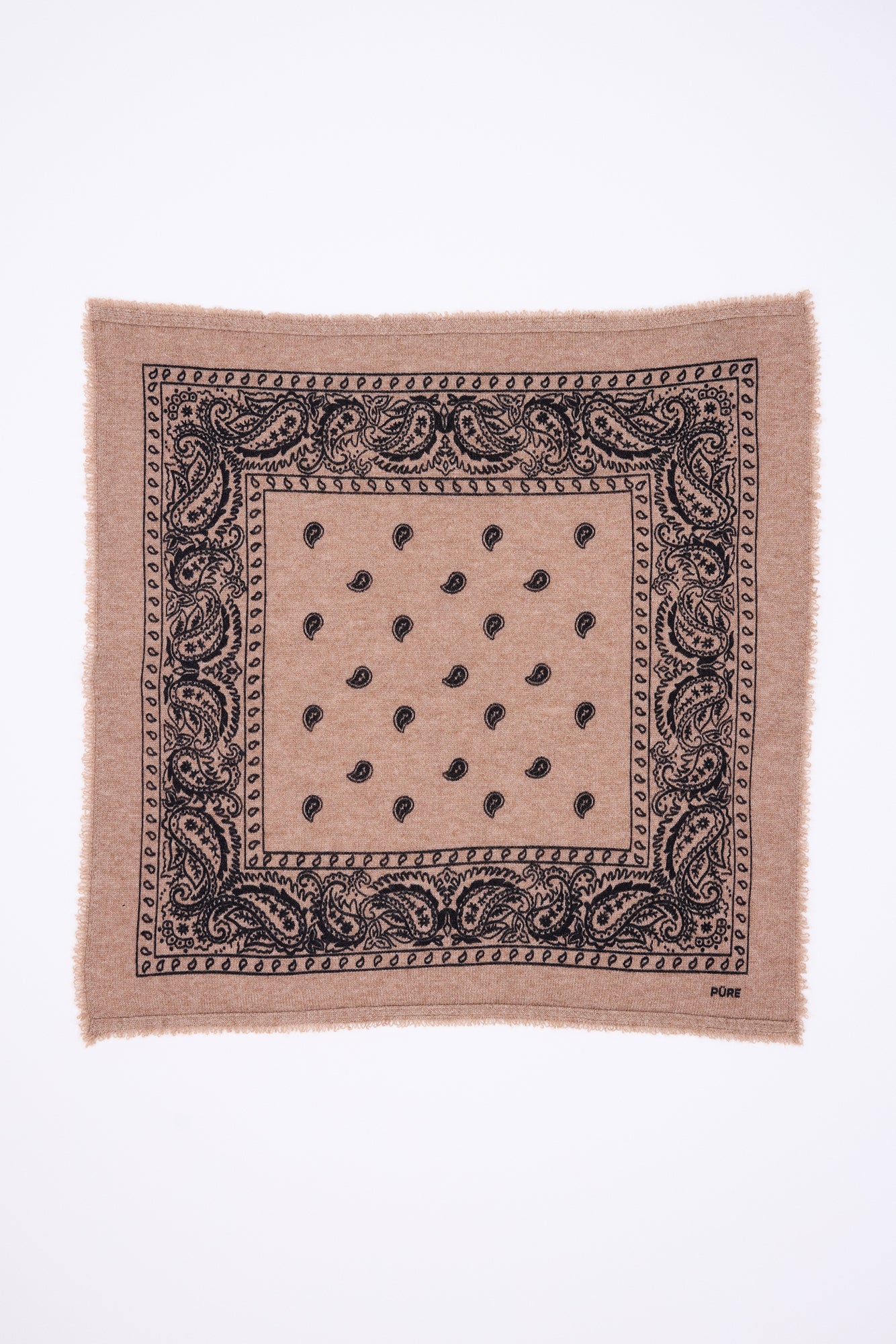 Petit Bandana Presley - Beige Noir - Enfant