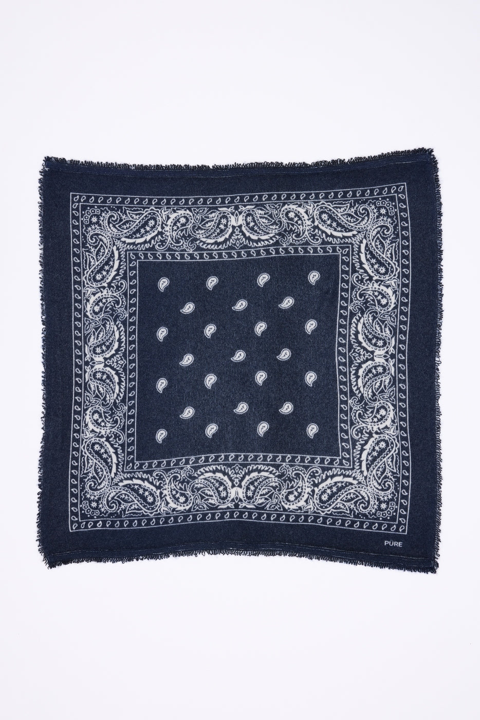 Petit Bandana Presley - Bleu Marine Blanc - Homme