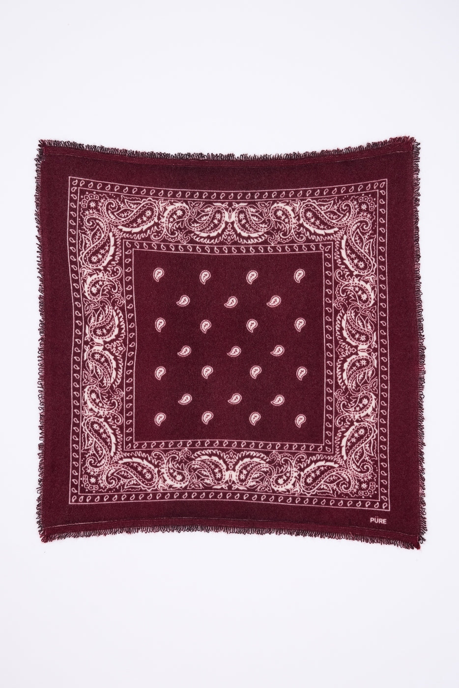 Petit Bandana Presley - Bordeaux Blanc - Enfant