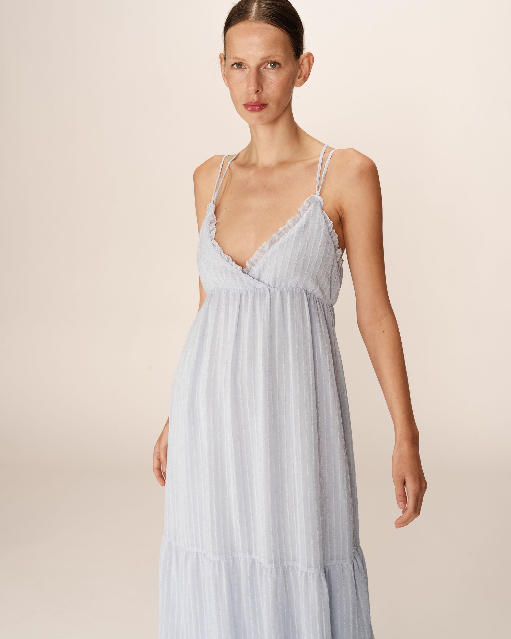 Pretty Long Dress - Blue