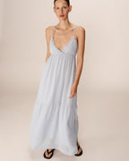 Pretty Long Dress - Blue