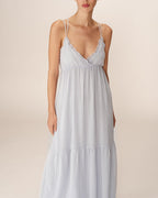 Pretty Long Dress - Blue