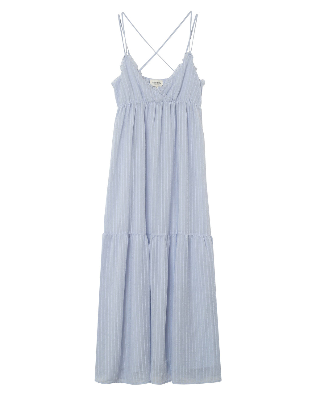Pretty Long Dress - Blue