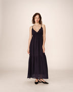 Robe Longue Pretty - Marine