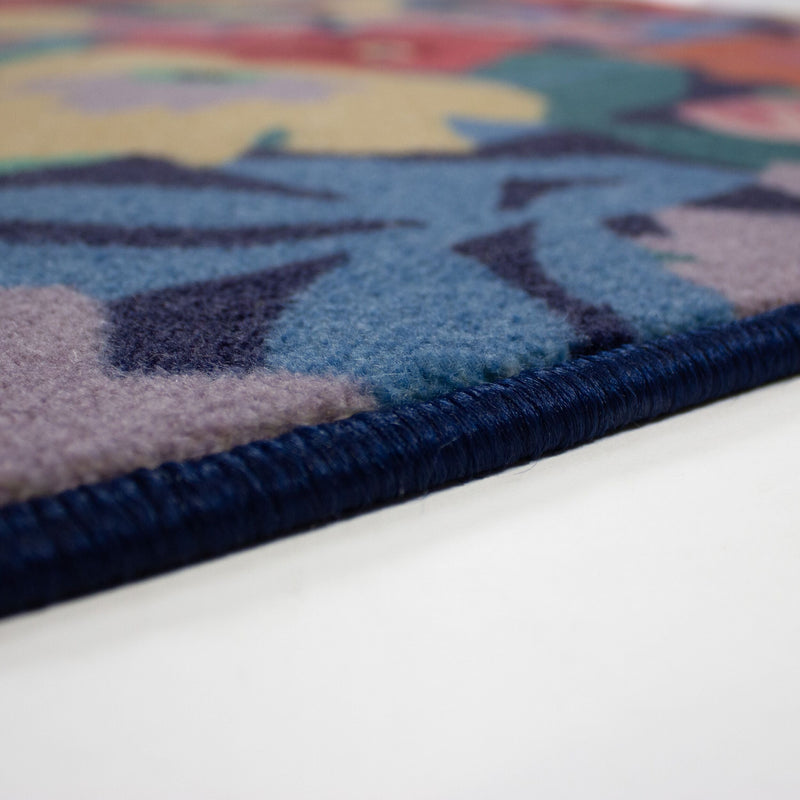 Tapis En Laine Cut Out Floral