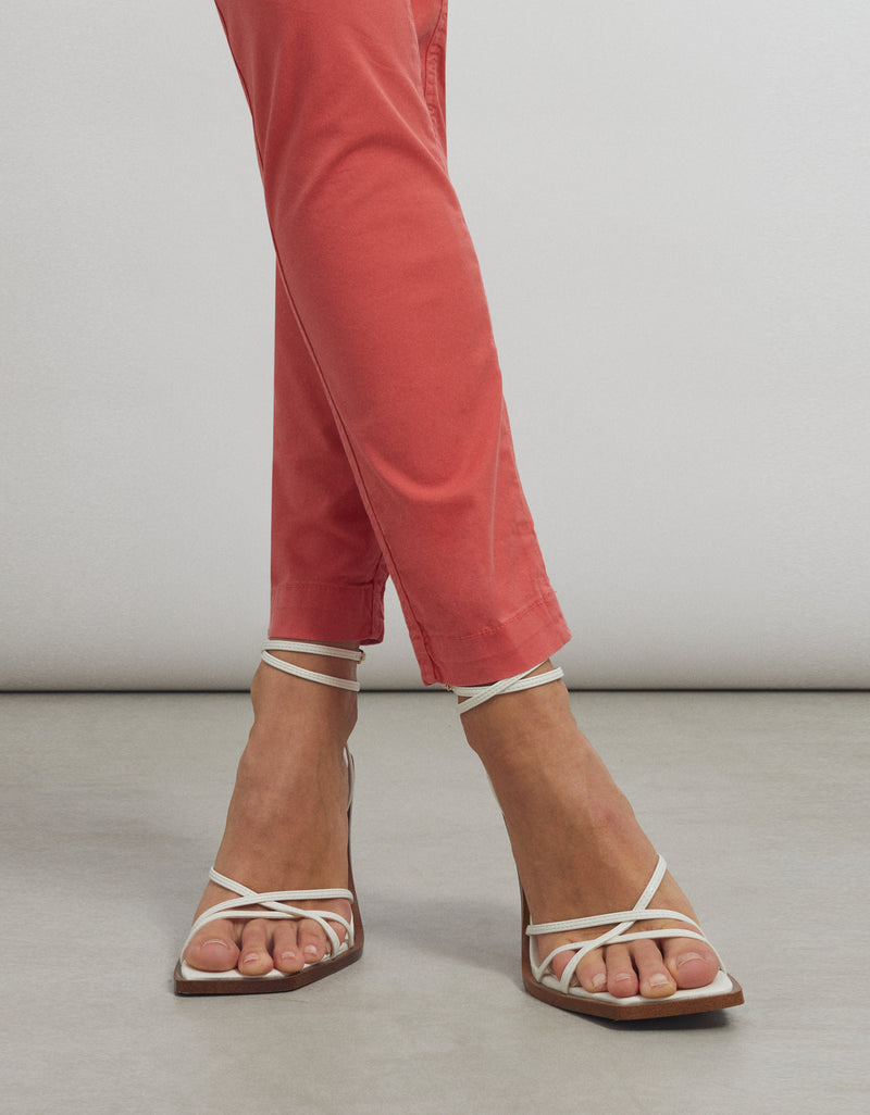 Reiko - Princy Basic Trousers - Cayenne - Woman