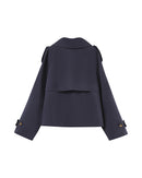 Spring Trench Coat - Navy