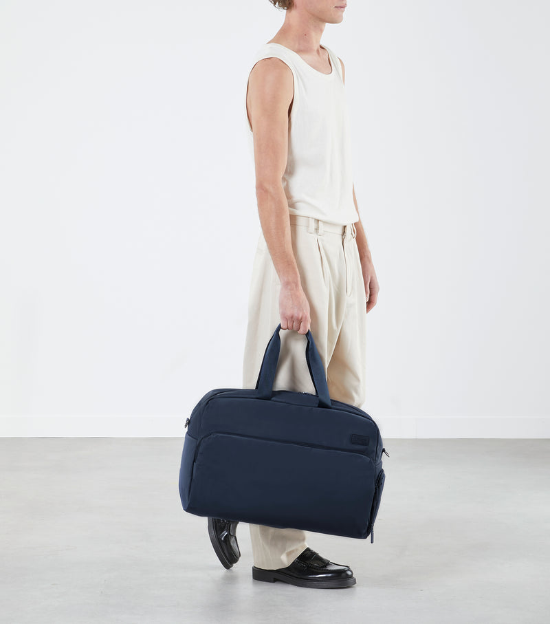 Sac Weekend City Plume - Bleu