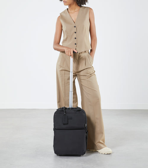 Sac À Dos Ordinateur À Roues 4Biz - Noir