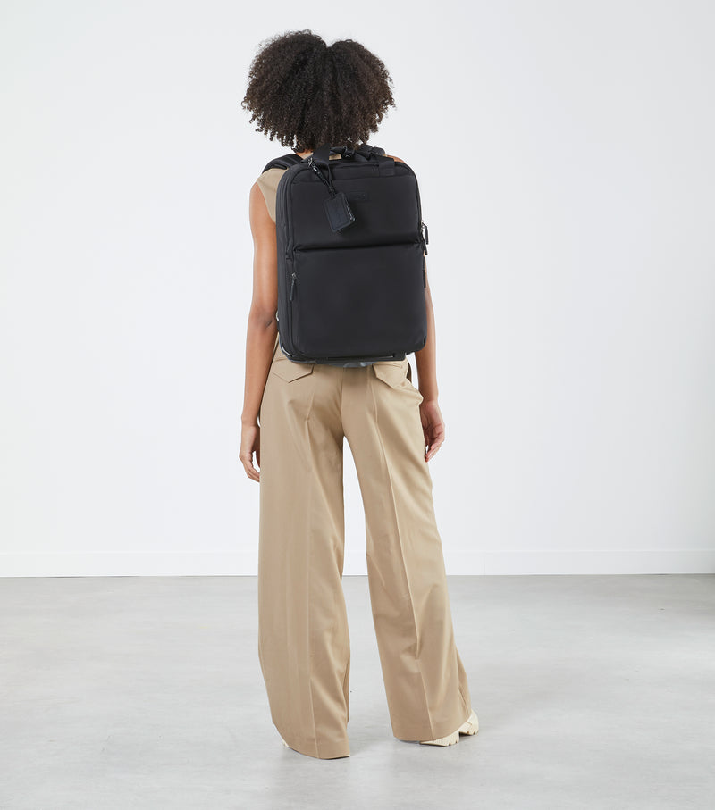 Sac À Dos Ordinateur À Roues 4Biz - Noir