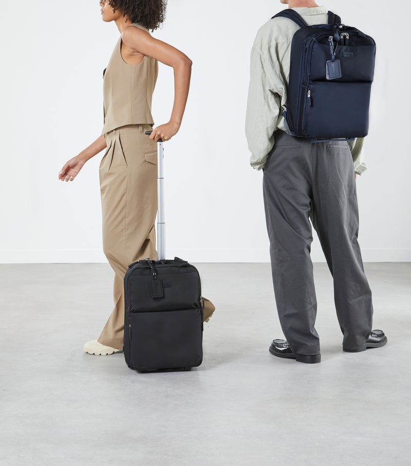 Sac À Dos Ordinateur À Roues 4Biz - Noir