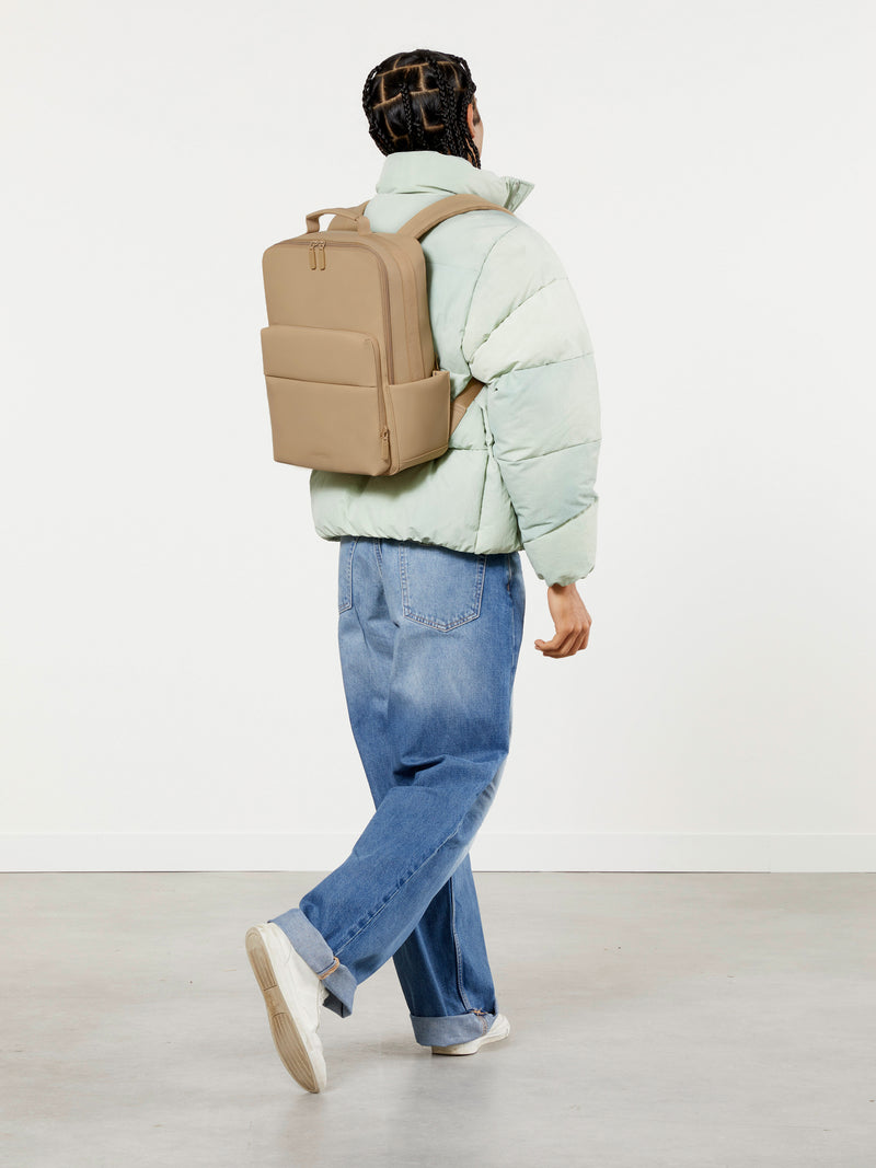 Sac À Dos Lost In Berlin Lifetrotter - Beige