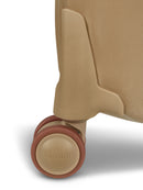 Valise Long Séjour 4 Roues Plume - Beige