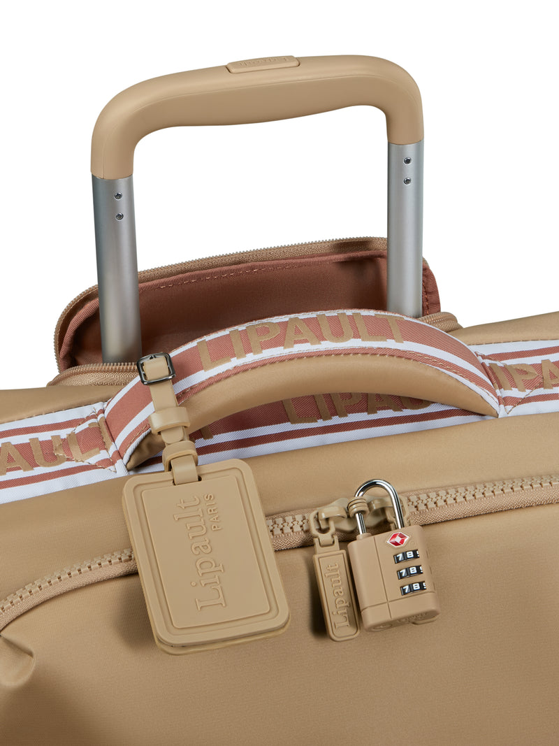 Valise Long Séjour 4 Roues Plume - Beige