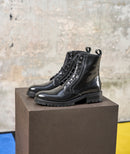 Bottines La Femme Terrible Cuir - Noir - Femme