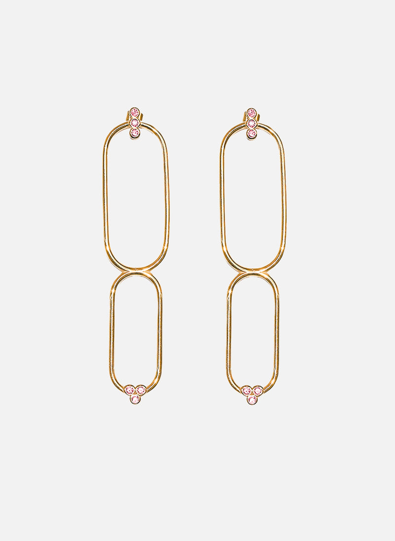 Boucles D'Oreilles Pendantes Prométhée